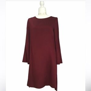 NWT Relative Pi Mahogany Berry Shift Dress